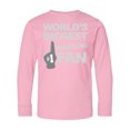 thumbnail image 1 of Inktastic Wrestling Fan Sports Long Sleeve Youth T-Shirt, 1 of 5