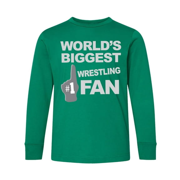 Inktastic Wrestling Fan Sports Long Sleeve Youth T-Shirt