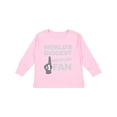 thumbnail image 1 of Inktastic Wrestling Fan sports Boys or Girls Long Sleeve Toddler T-Shirt, 1 of 5