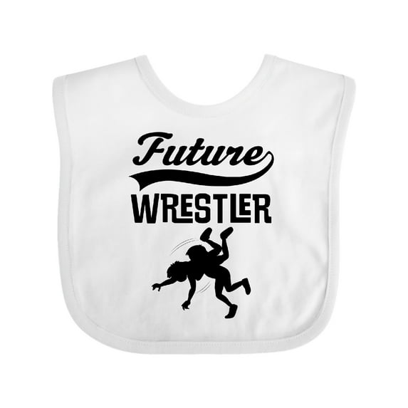 Inktastic Wrestling Future Wrestler Boys Baby Bib