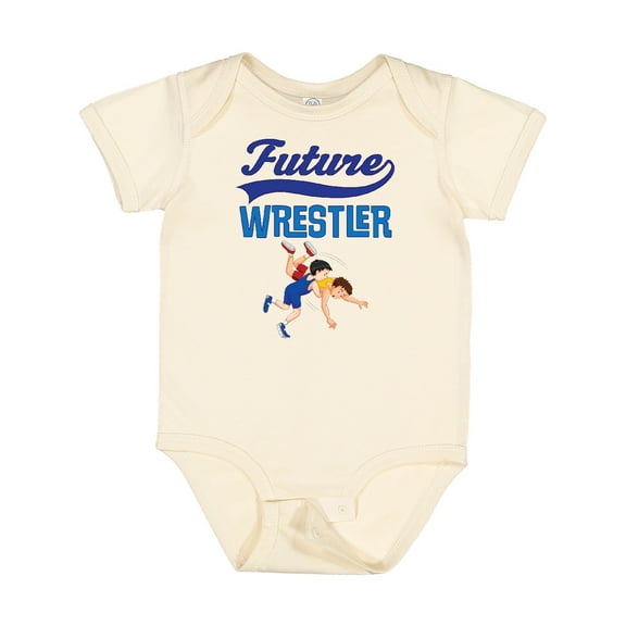 Inktastic Wrestling Future Wrestler Boys Baby Bodysuit