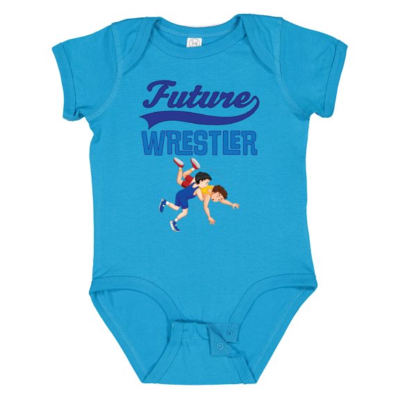 Inktastic Wrestling Future Wrestler Boys Baby Bodysuit