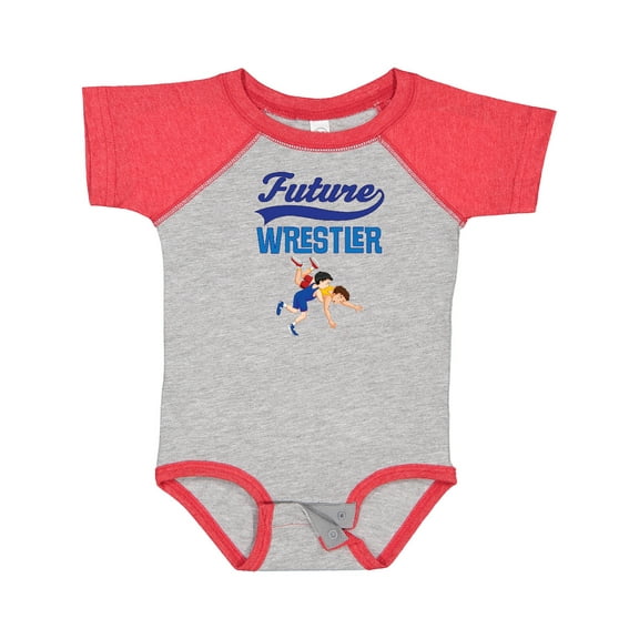 Inktastic Wrestling Future Wrestler Boys Baby Bodysuit