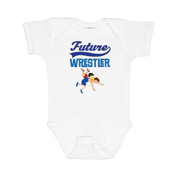 Inktastic Wrestling Future Wrestler Boys Baby Bodysuit