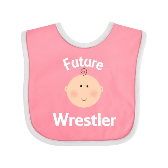 Inktastic Wrestling Future Wrestler Boys or Girls Baby Bib
