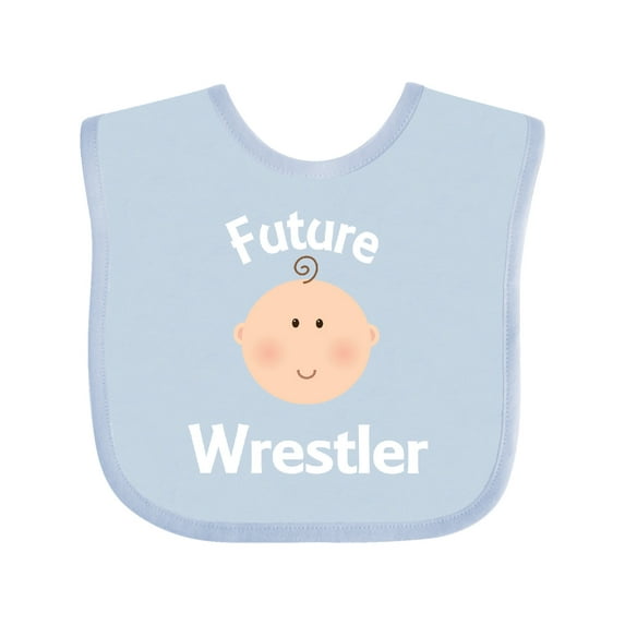 Inktastic Wrestling Future Wrestler Boys or Girls Baby Bib