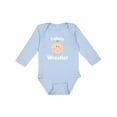 thumbnail image 1 of Inktastic Wrestling Future Wrestler Boys or Girls Long Sleeve Baby Bodysuit, 1 of 5