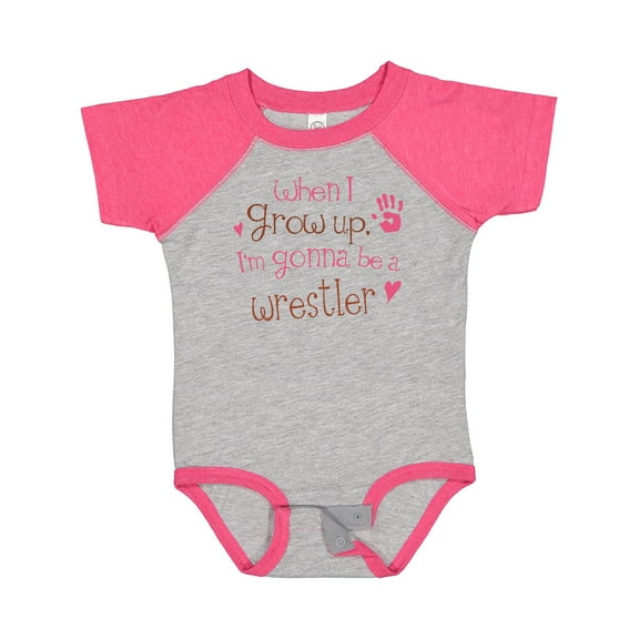 Inktastic Wrestling Future Wrestler Girls Boys or Girls Baby Bodysuit