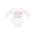 thumbnail image 1 of Inktastic Wrestling Future Wrestler Girls Boys or Girls Long Sleeve Baby Bodysuit, 1 of 5