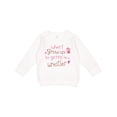thumbnail image 1 of Inktastic Wrestling Future Wrestler Girls Toddler Sweatshirt, 1 of 4