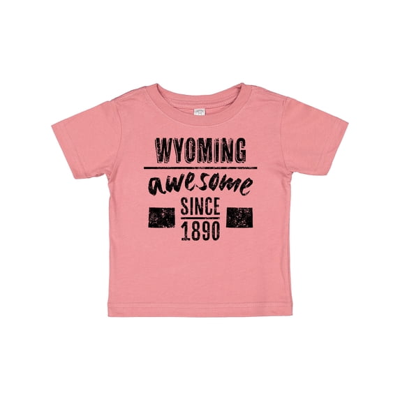 Inktastic Wyoming Awesome Since 1890 Boys or Girls Baby T-Shirt