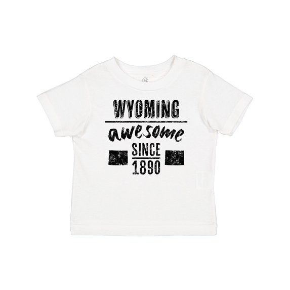 Inktastic Wyoming Awesome Since 1890 Boys or Girls Baby T-Shirt