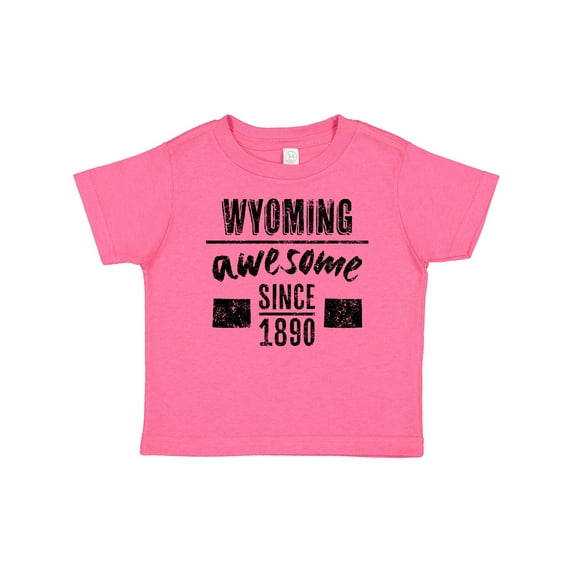 Inktastic Wyoming Awesome Since 1890 Boys or Girls Baby T-Shirt