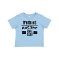 thumbnail image 1 of Inktastic Wyoming Awesome Since 1890 Boys or Girls Baby T-Shirt, 1 of 5