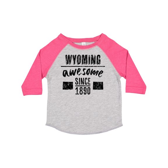 Inktastic Wyoming Awesome Since 1890 Boys or Girls Toddler T-Shirt