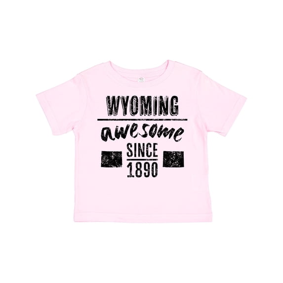 Inktastic Wyoming Awesome Since 1890 Boys or Girls Toddler T-Shirt
