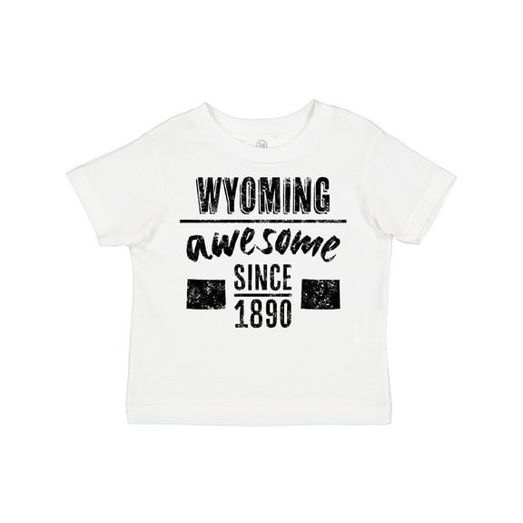 Inktastic Wyoming Awesome Since 1890 Boys or Girls Toddler T-Shirt