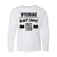 thumbnail image 1 of Inktastic Wyoming Awesome Since 1890 Long Sleeve Youth T-Shirt, 1 of 5