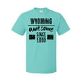 thumbnail image 1 of Inktastic Wyoming Awesome Since 1890 T-Shirt, 1 of 5
