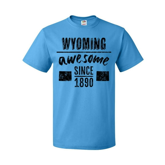 Inktastic Wyoming Awesome Since 1890 T-Shirt