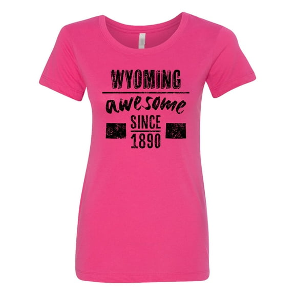 Inktastic Wyoming Awesome Since 1890 Women's T-Shirt