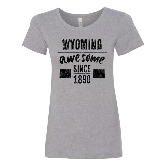 Inktastic Wyoming Awesome Since 1890 Women's T-Shirt