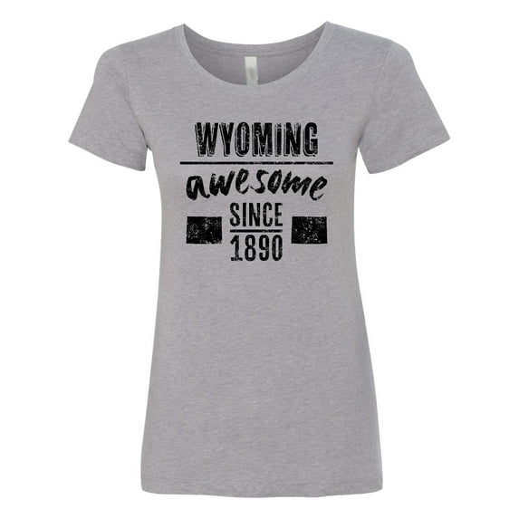 Inktastic Wyoming Awesome Since 1890 Women's T-Shirt