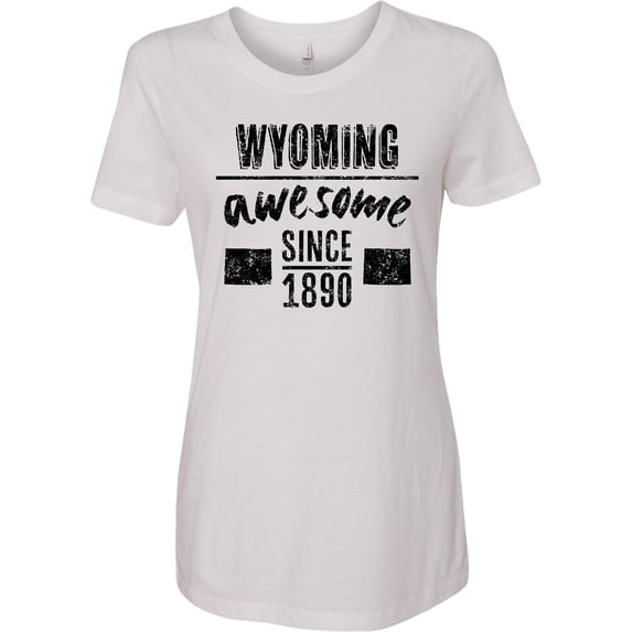Inktastic Wyoming Awesome Since 1890 Women's T-Shirt