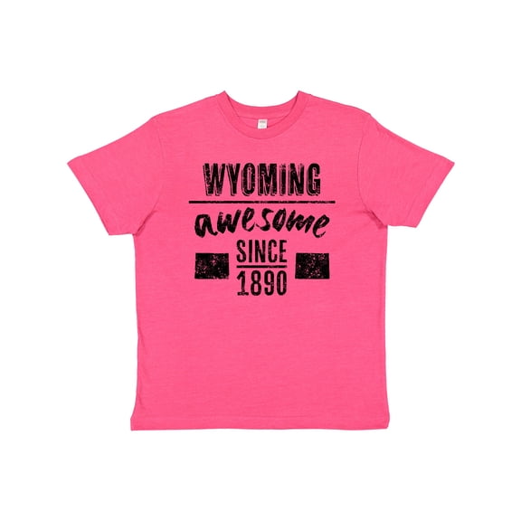 Inktastic Wyoming Awesome Since 1890 Youth T-Shirt