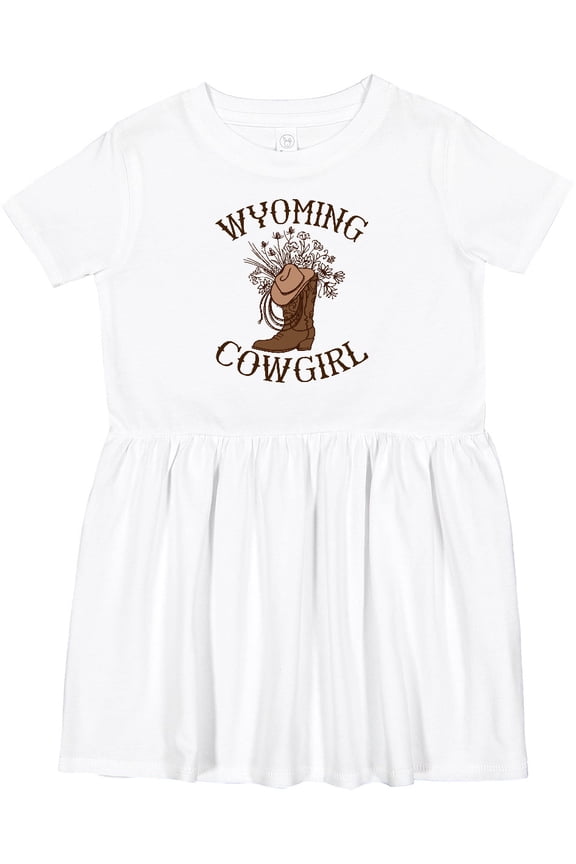 Wyoming Cowgirl Western Rodeo Girls Toddler Dress