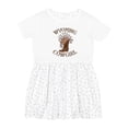 thumbnail image 1 of Inktastic Wyoming Cowgirl Western Rodeo Girls Toddler Dress, 1 of 5