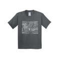 thumbnail image 1 of Inktastic Wyoming State Word Salad Youth T-Shirt, 1 of 5