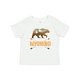 thumbnail image 1 of Inktastic Wyoming Vacation Bear Silhouette Boys or Girls Baby T-Shirt, 1 of 5