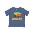 thumbnail image 1 of Inktastic Wyoming Vacation Buffalo Silhouette Boys or Girls Toddler T-Shirt, 1 of 5