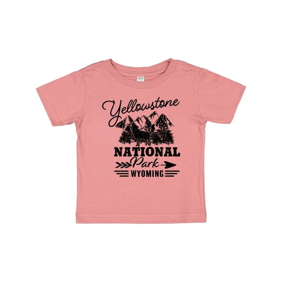 Inktastic Wyoming Yellowstone National Park Boys or Girls Baby T-Shirt