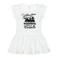 thumbnail image 1 of Inktastic Wyoming Yellowstone National Park Girls Baby Dress, 1 of 5