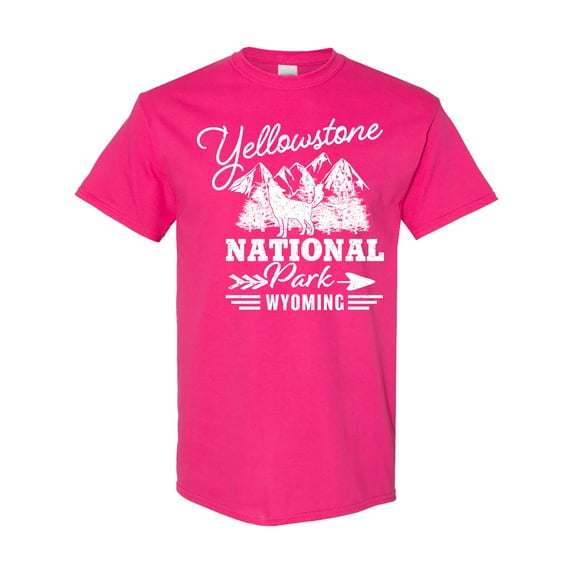 Inktastic Wyoming Yellowstone National Park T-Shirt