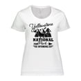 thumbnail image 1 of Inktastic Wyoming Yellowstone National Park Women's Plus Size T-Shirt, 1 of 5