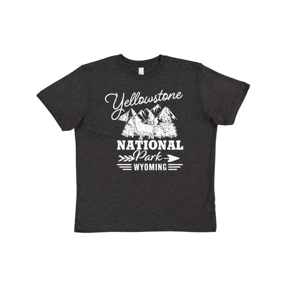 Inktastic Wyoming Yellowstone National Park Youth T-Shirt