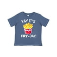 thumbnail image 1 of Inktastic Yay Its Fry Day with Cute French Fries Boys or Girls Toddler T-Shirt, 1 of 5