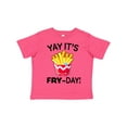 thumbnail image 1 of Inktastic Yay Its Fry Day with Cute French Fries Boys or Girls Toddler T-Shirt, 1 of 5