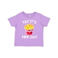 thumbnail image 1 of Inktastic Yay Its Fry Day with Cute French Fries Boys or Girls Toddler T-Shirt, 1 of 5