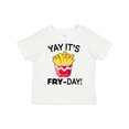 thumbnail image 1 of Inktastic Yay Its Fry Day with Cute French Fries Boys or Girls Toddler T-Shirt, 1 of 5