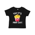 thumbnail image 1 of Inktastic Yay Its Fry Day with Cute French Fries Boys or Girls Toddler T-Shirt, 1 of 5