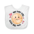 thumbnail image 1 of Inktastic Yay They Still Love Me Planet Pluto with Hearts Boys or Girls Baby Bib, 1 of 4