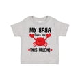 thumbnail image 1 of Inktastic Yaya Loves Me Grandson Boys or Girls Toddler T-Shirt, 1 of 5