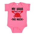 thumbnail image 1 of Inktastic Yaya Loves Me Grandson Boys or Girls Baby Bodysuit, 1 of 5