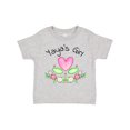 thumbnail image 1 of Inktastic Yaya's Girl Heart Flowers Girls Toddler T-Shirt, 1 of 5