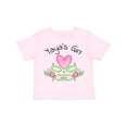 thumbnail image 1 of Inktastic Yaya's Girl Heart Flowers Girls Toddler T-Shirt, 1 of 5