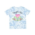 thumbnail image 1 of Inktastic Yaya's Girl Heart Flowers Girls Toddler T-Shirt, 1 of 5